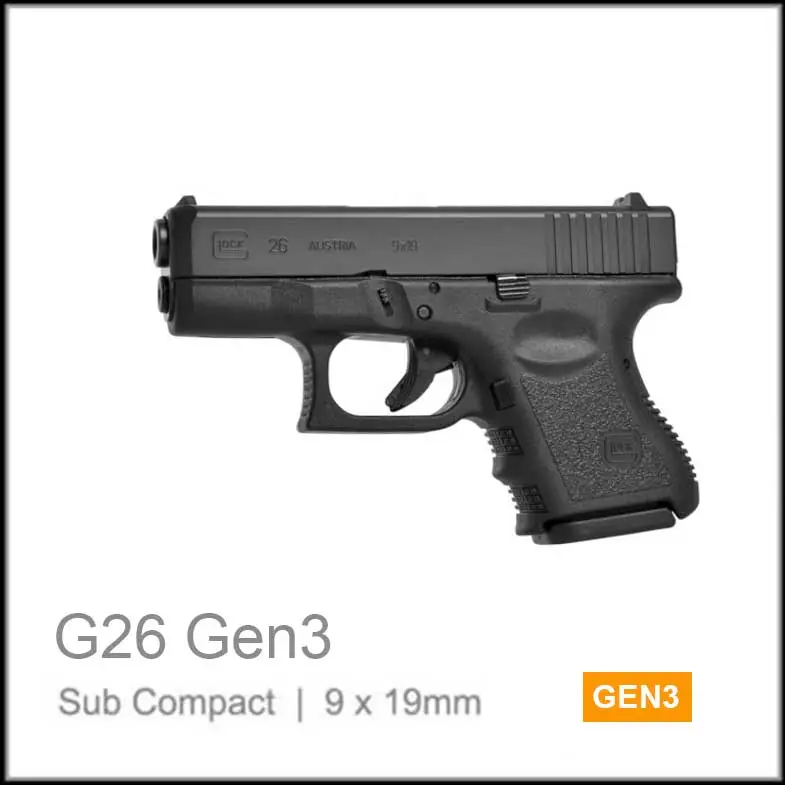 Glock 26 Gen3