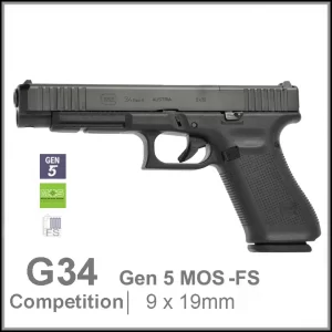 Glock 34 Gen5 FS MOS
