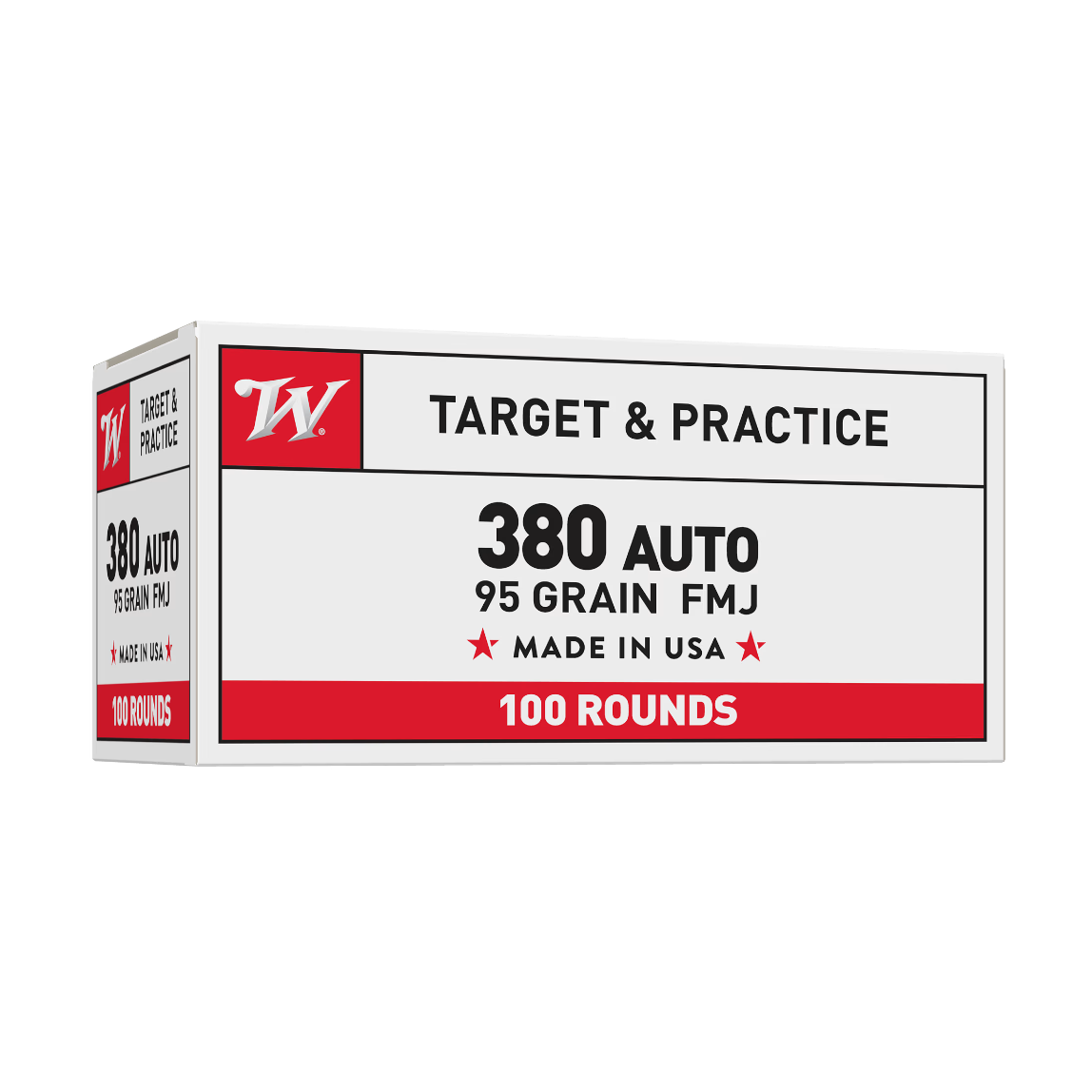 Winchester Ammo 380 ACP 95GR FMJ (50)