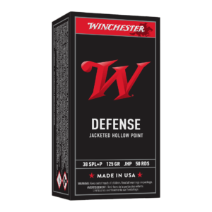 Winchester Ammo 38 SPL +P 125GR JHP (50)